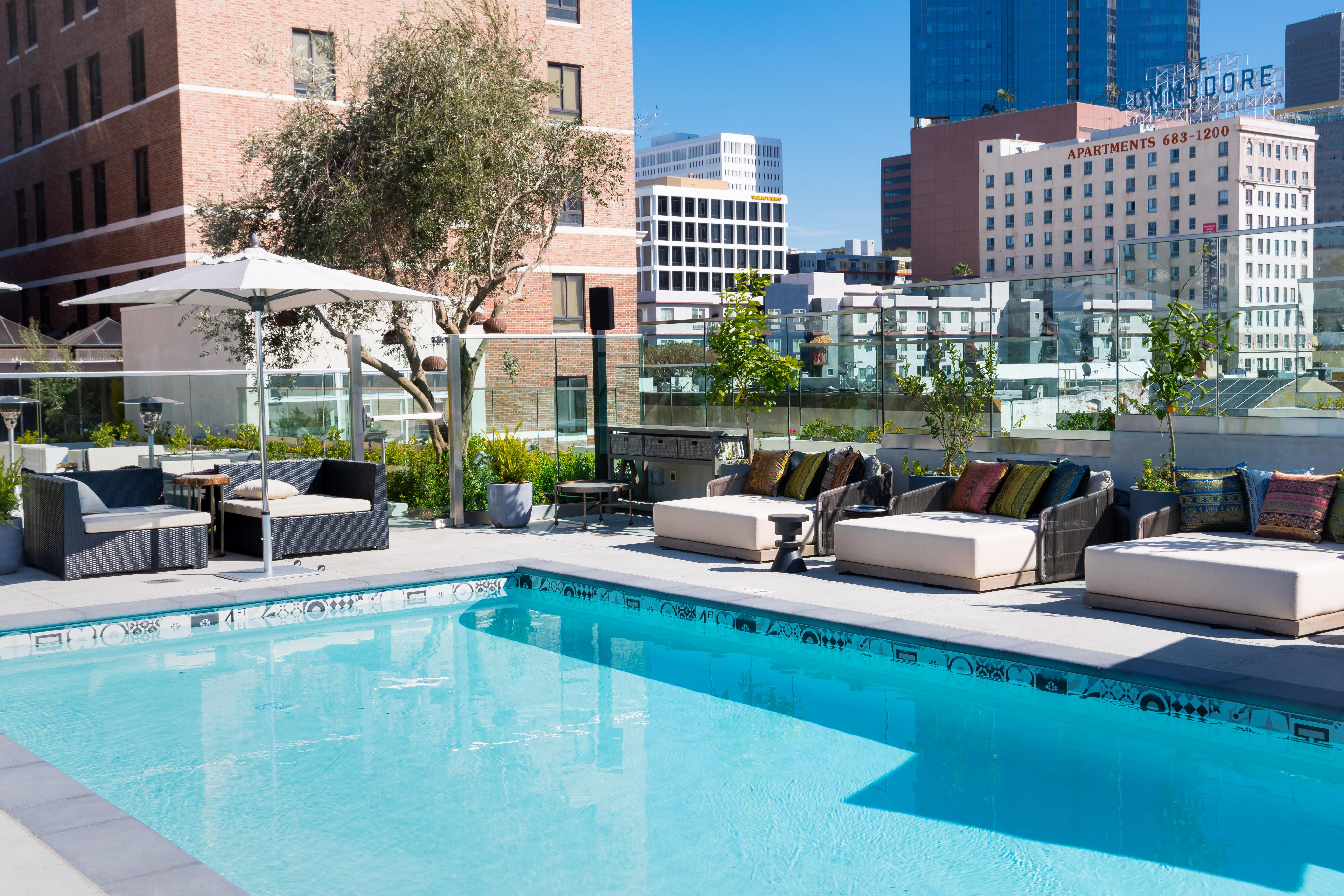 The Mayfair Hotel Los Angeles Dış mekan fotoğraf
